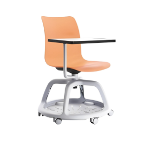 SILLA CON PALETA PARA SALA DE CAPACITACIÓN