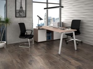 Escritorio Alpha con credenza