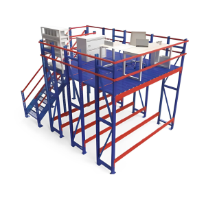 RACKS CON TAPANCO PARA OFICINA