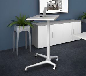 Mesa individual de altura ajustable