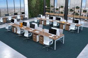 Escritorio Operativo para 8 personas