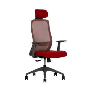 SILLA EJECUTIVA CON RESPALDO ERGONÓMICO