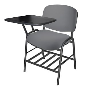 SILLA MODELO ELLITICO OHP-2302 OFFIHO Pupitre con Tapiz