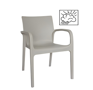 Silla para exterior en Polipropileno