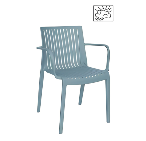 Silla con Descansabrazos para Exterior o Jardin