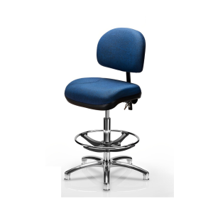 Silla Alta Giratoria Industrial Tapizada