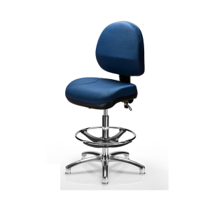 Silla Giratoria Alta Industrial Tapizada