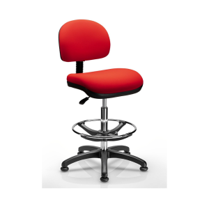 Silla Cajero Operativa de Respaldo Bajo