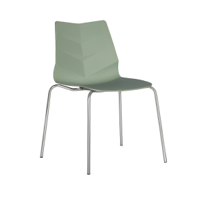 Silla para Restaurante con Respaldo tipo Concha