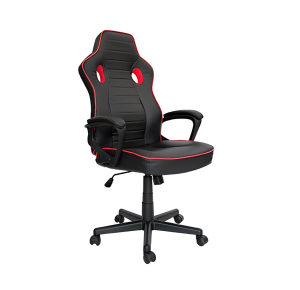 Silla Gamer con Brazos Tapizados