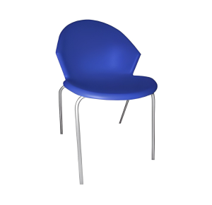 Silla Restaurantera de una Sola Pieza